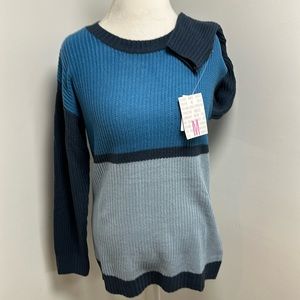 NWT LuLaRoe Mariah Color block sweater.